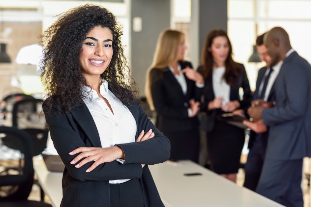 businesswoman leader dress