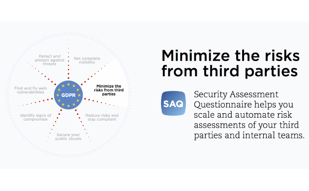 Le nuove funzionalità offerte dal Security Assessment Questionnaire (SAQ) di Qualys facilitano l'adeguamento al GDPR