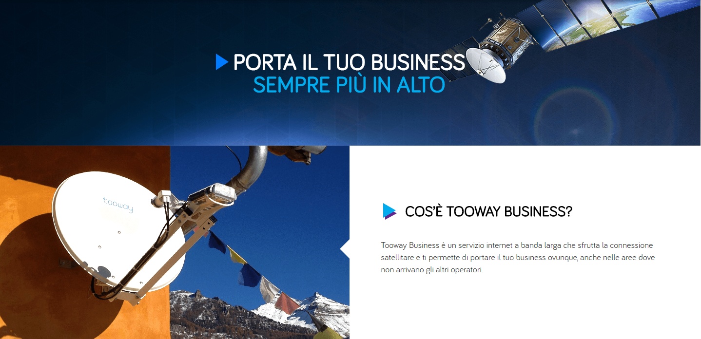  Eutelsat Broadband definisce nuovi standard di mercato con la nuova offerta tooway™ Business