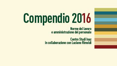 Aggiornarsi subito su fisco, previdenza e lavoro:  arriva il nuovo Compendio Inaz 2016