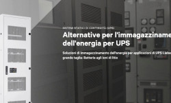 Vertiv introduce le batterie agli ioni di litio per i sistemi UPS di grandi dimensioni